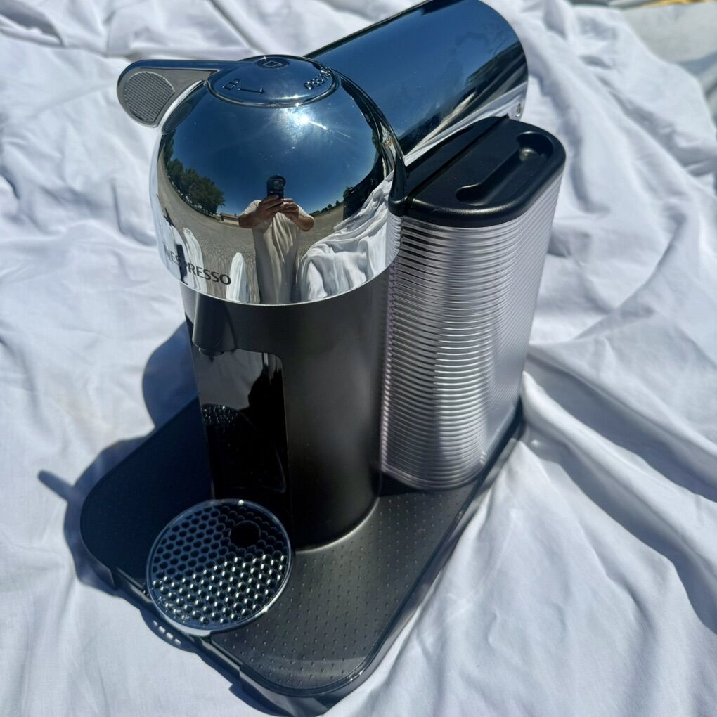 Breville Nespresso Vertuo Chrome Coffee Maker