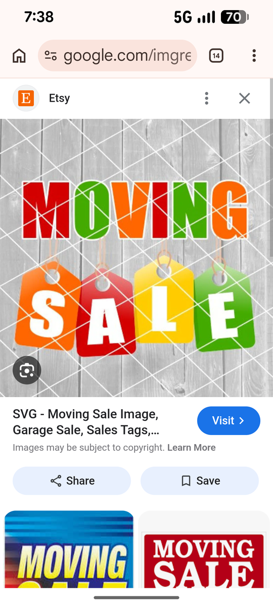 Moving Sale in West Valley City on Saturday March 14th