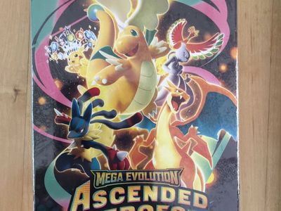 Pokemon TCG Mega Evolution Ascended Heroes Booster Bundle 6 Packs