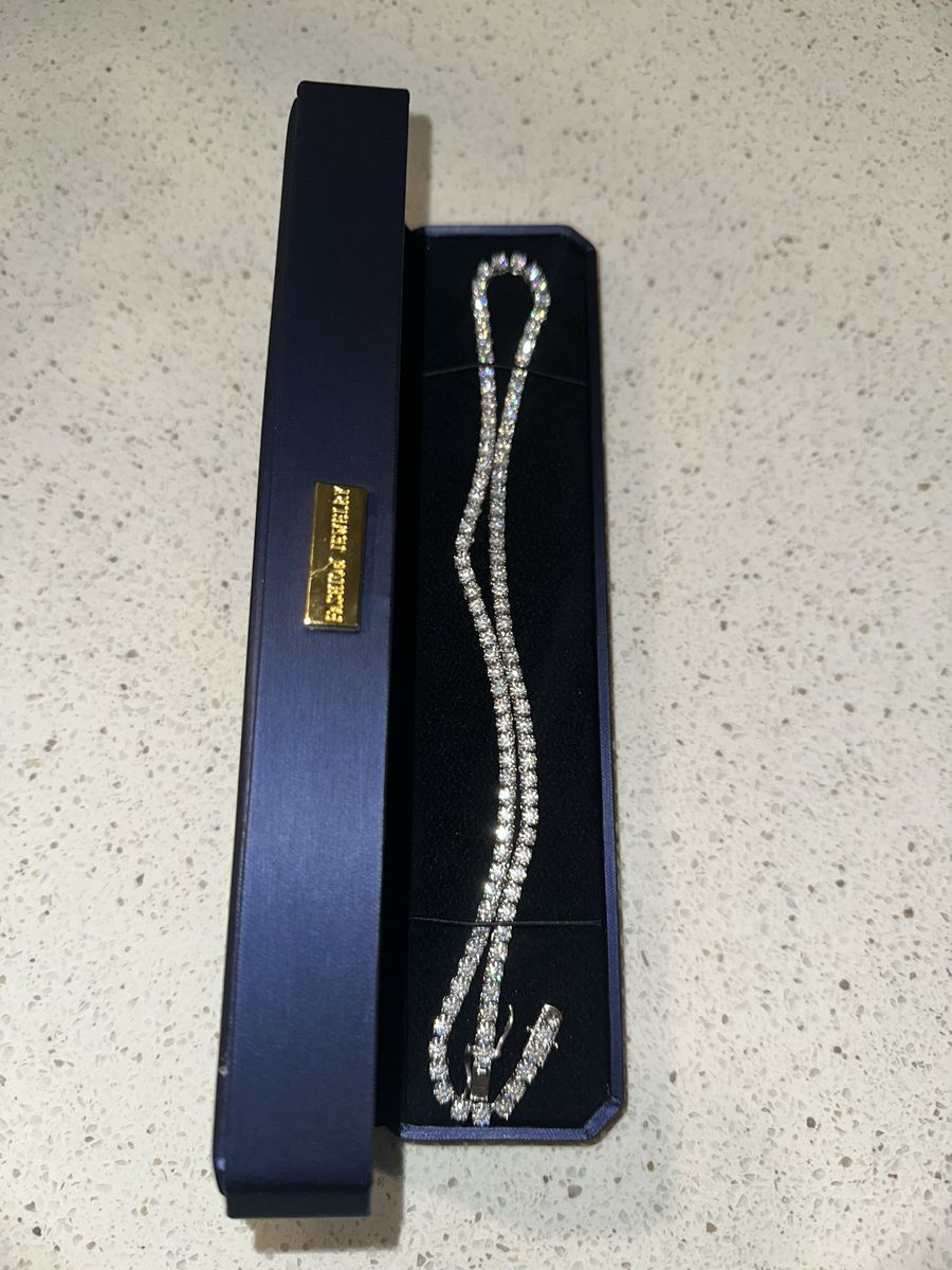 Moissanite men’s chain