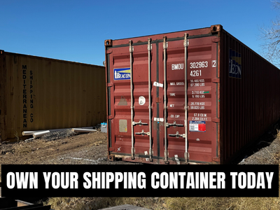 40' Used Container – Garage Overflow Storage – Best Value