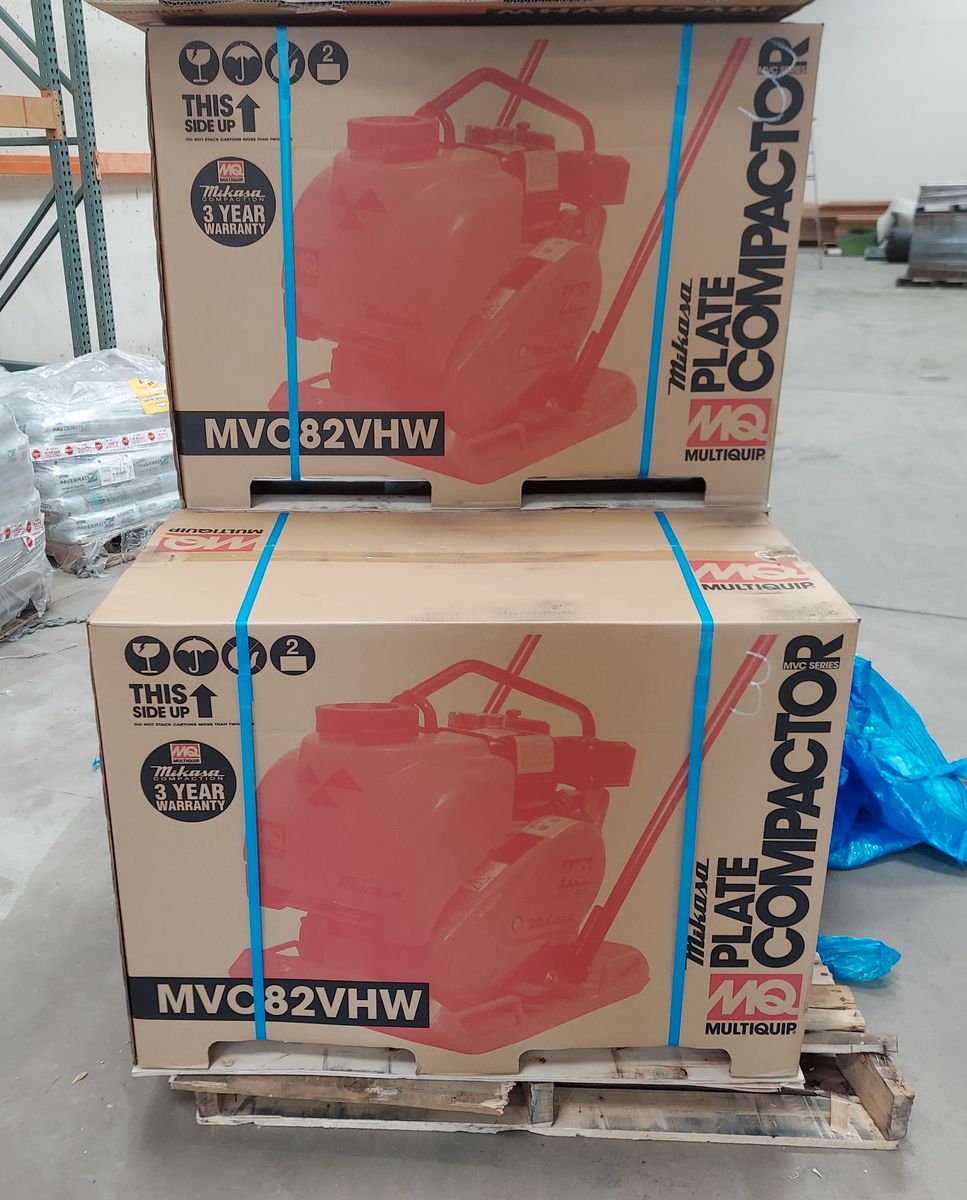 MULTIQUIP MIKASA MVC82VHW PLATE COMPACTOR
