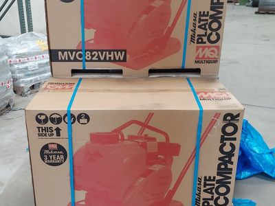 MULTIQUIP MIKASA MVC82VHW PLATE COMPACTOR
