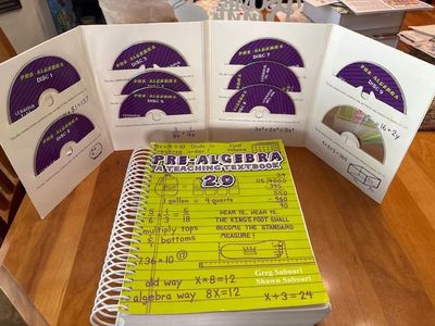 Pre-Algebra A Teaching Textbook by Greg Sabouri (Author), Shawn Sabouri (Author)