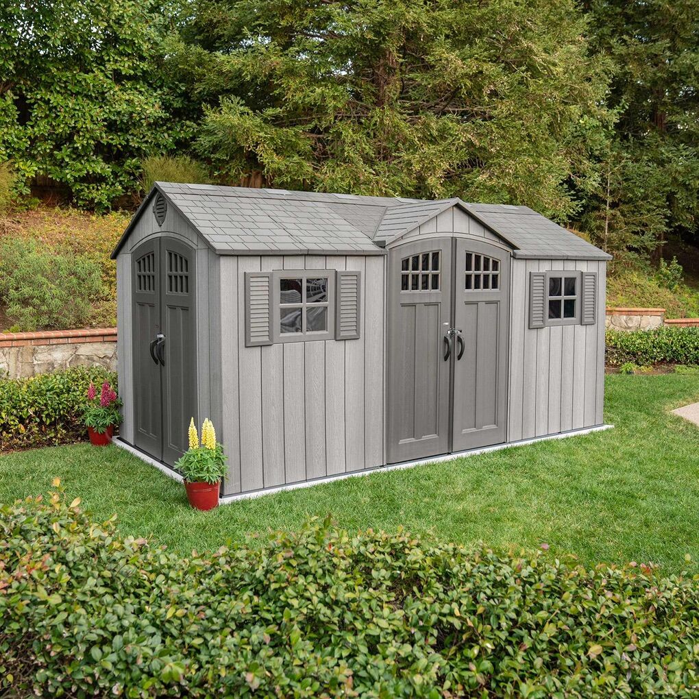 Lifetime 15x8 Outdoor Storage Shed