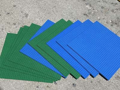 Large LEGO baseplates