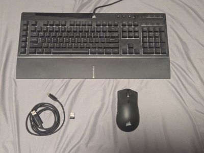 Corsair RGB Mouse and Keyboard
