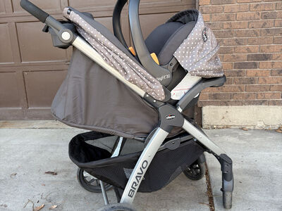 Chico Bravo Keyfit 30 Stroller + Carseat