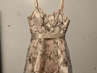 B. Darlin Pink Floral Sakura Dress