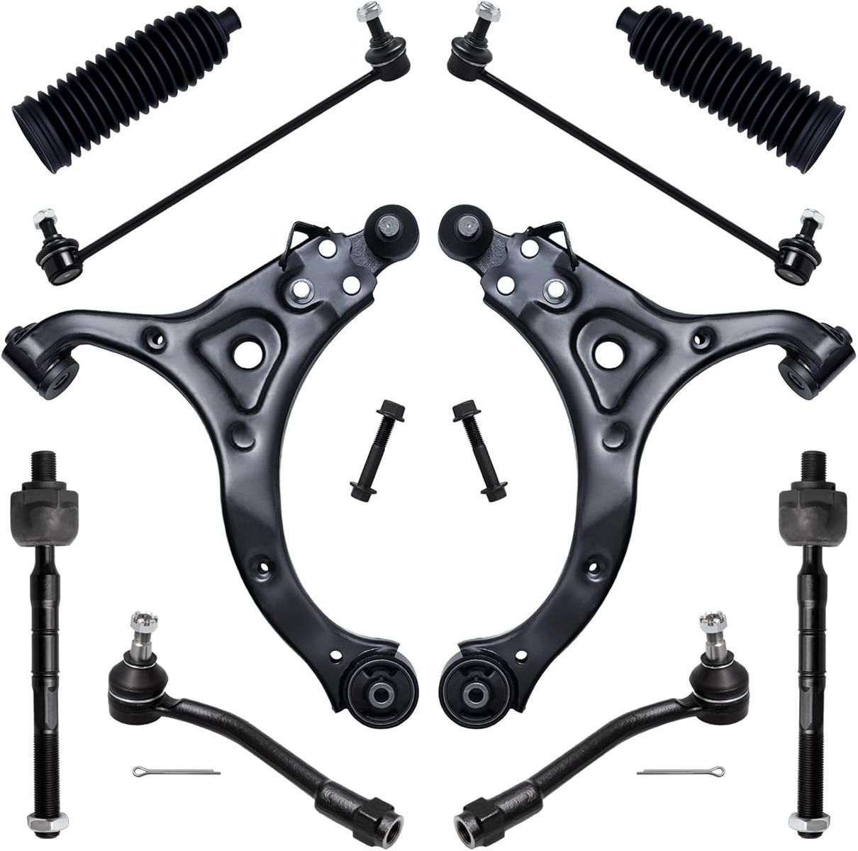 2007-2009 Hyundai Entourage, 2006-2014 Kia Sedona 10 Pc Front Suspension Kit