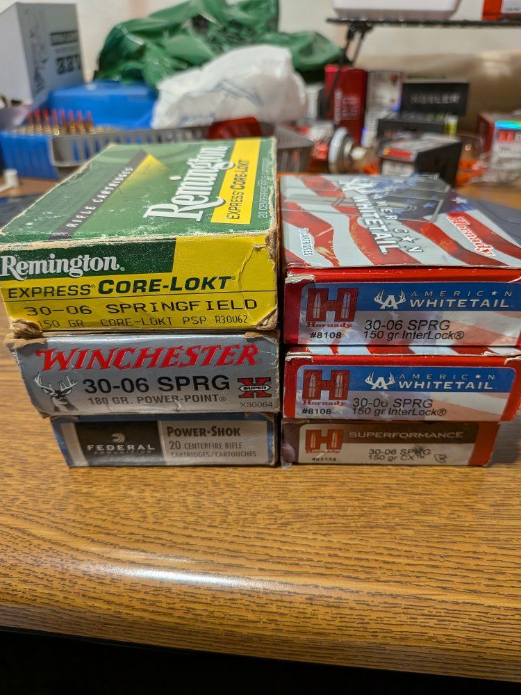 Assorted 30-06 Rifle Brass - Remington, Hornady, Winchester, Federal