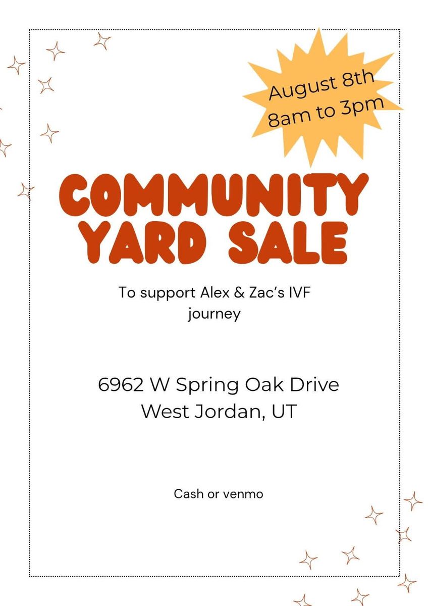 Community Yard Sale