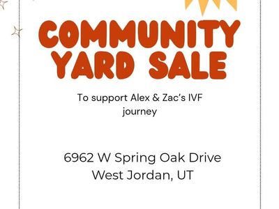 Community Yard Sale