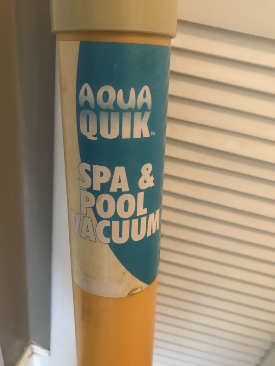 Aqua quick spa and pool vacuum