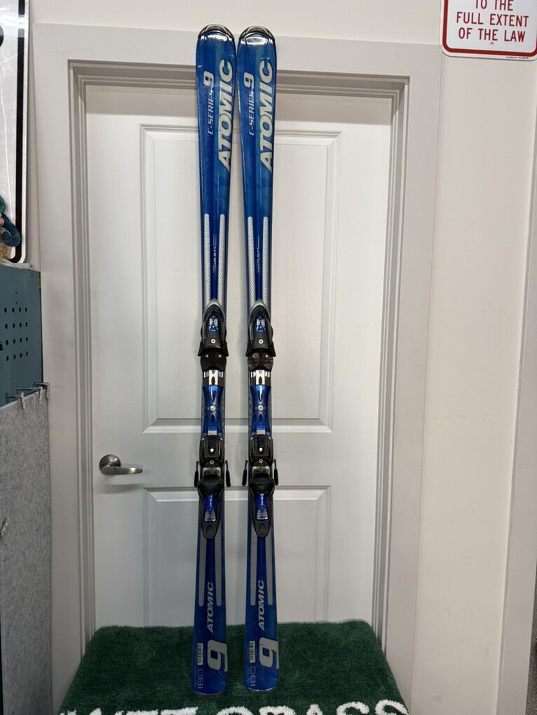 Atomic C9 Downhill Snow Skis 180CM