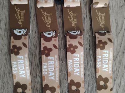 Telluride Bluegrass Festival Fri June 19 4 GA Tickets 150 each Meet up