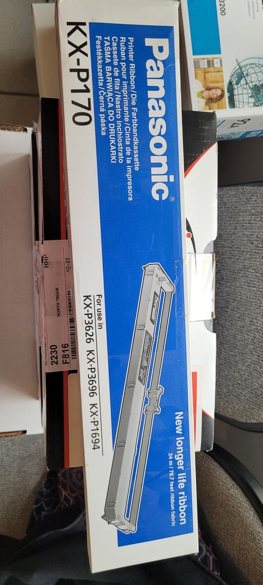 Panasonic Black Printer Ribbon, KX-P170