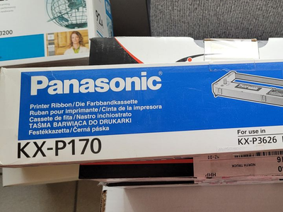 Panasonic Black Printer Ribbon, KX-P170