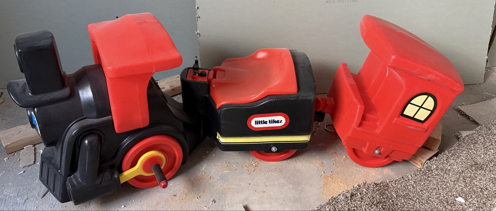 Vintage Little Tikes Ride On Train