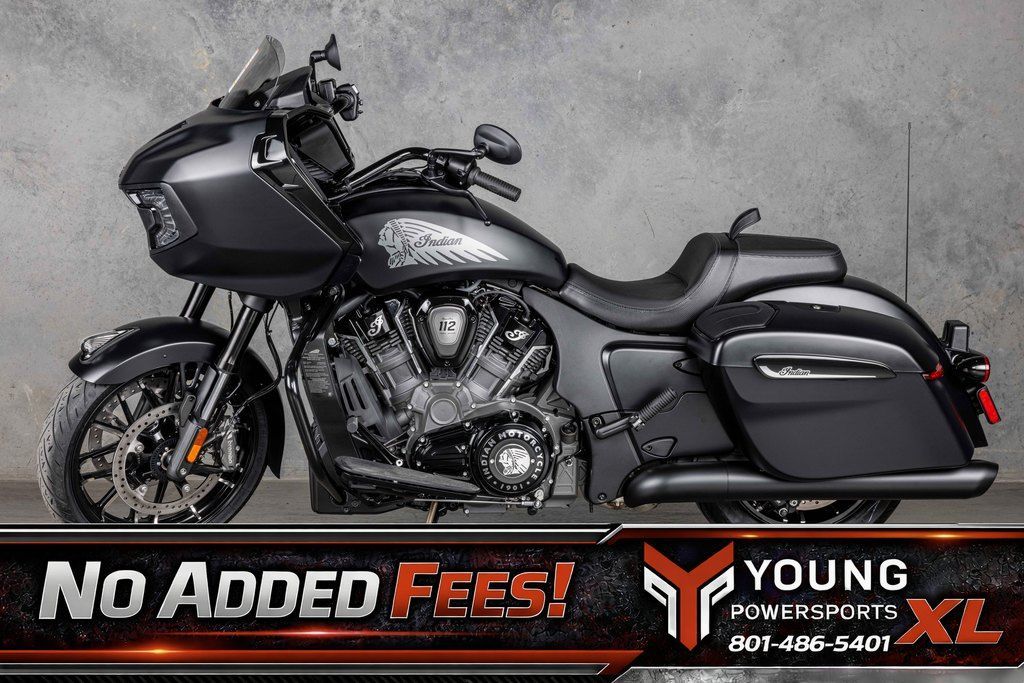 2026 Indian Motorcycle® Challenger® Dark Horse® 112 w/PowerBand Audio Black Smoke