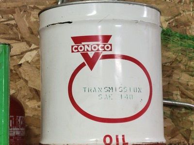 Vintage 5 gal Oil Can