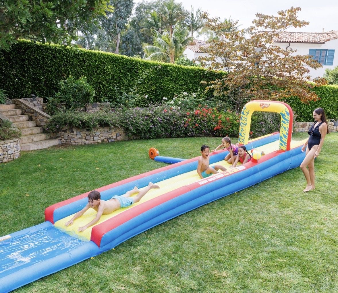 32 foot inflated water slide for sale