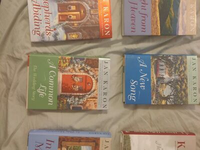 Lot of 6 Jan Karon HARDCOVER CHRISTMAS Books