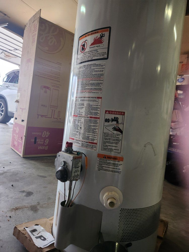 propane hot water heater