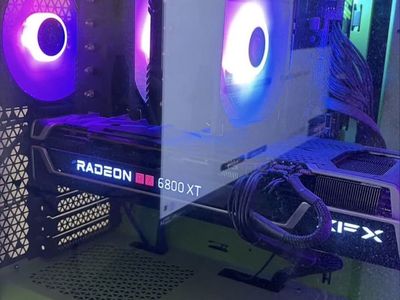 Custom Built Gaming PC - AMD Radeon RX 6800 XT, Ryzen CPU, RGB Fans, Tempered Glass Case