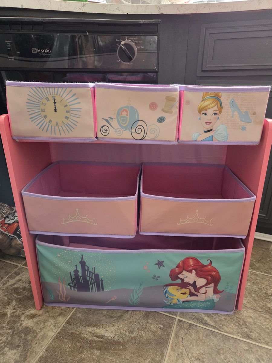 Disney Princess 6-Bin Organizer