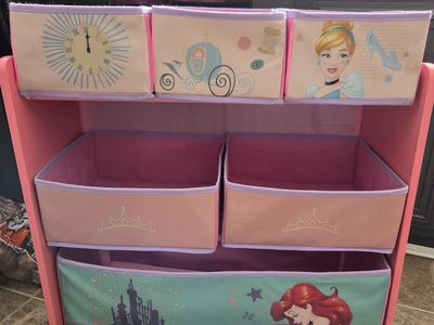 Disney Princess 6-Bin Organizer