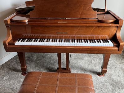 Beautiful baby grand piano