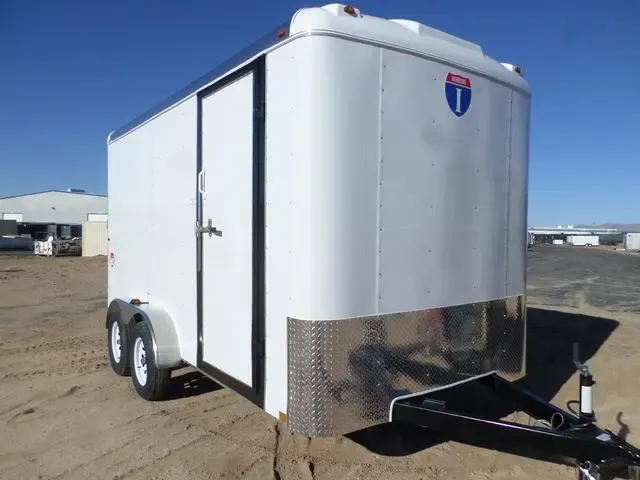 7 X 14 Interstate Enclosed Cargo Trailer FREE INSPECTION