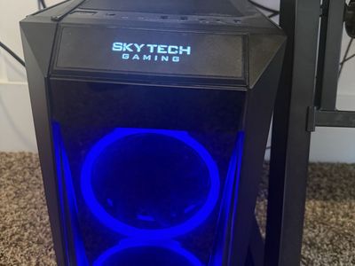 Skytech Gaming PC: AMD Ryzen 5 2600, NVIDIA GTX 1660 Ti, 16GB RAM, 477GB SSD, Win 10