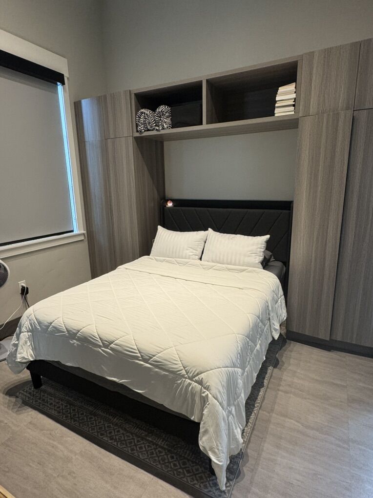 Queen Bed Frame + 14 Cooling Memory Foam Mattress