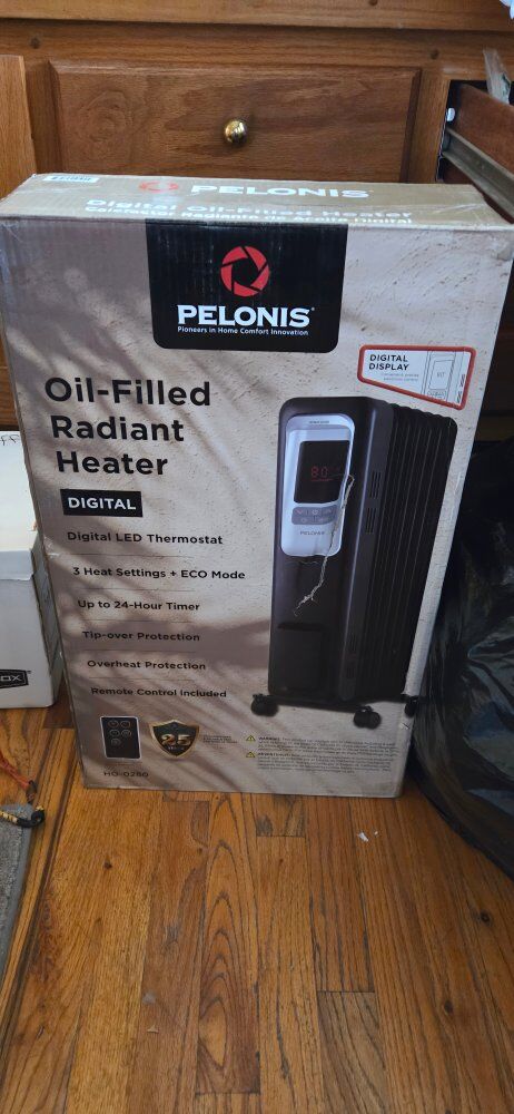 Digital Electric Oil-Filled Radiant Por