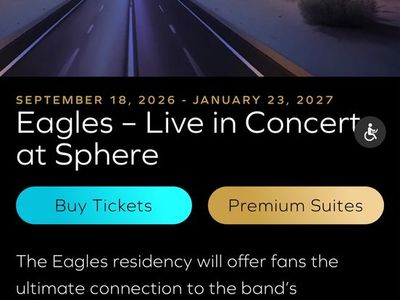Eagles at the Sphere 11/28/26