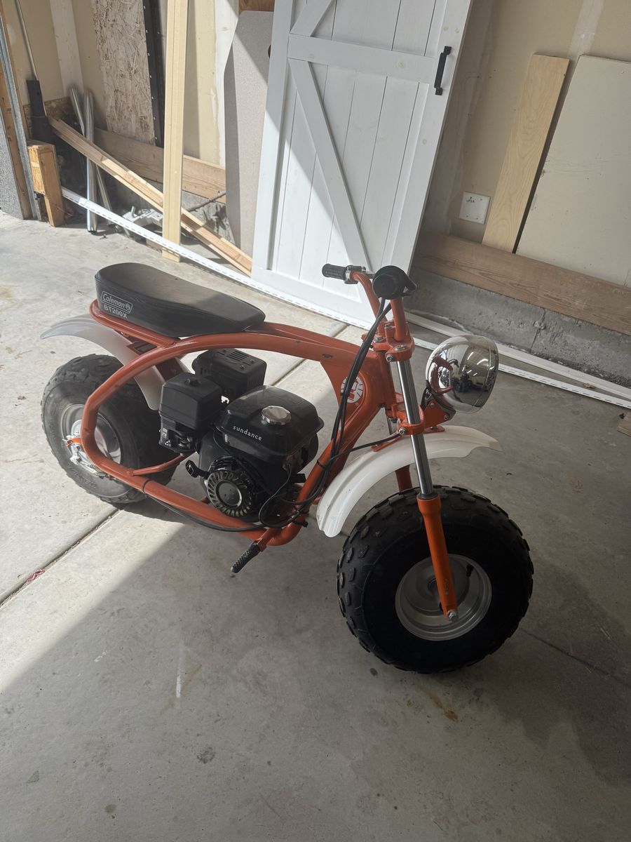 Coleman mini bike