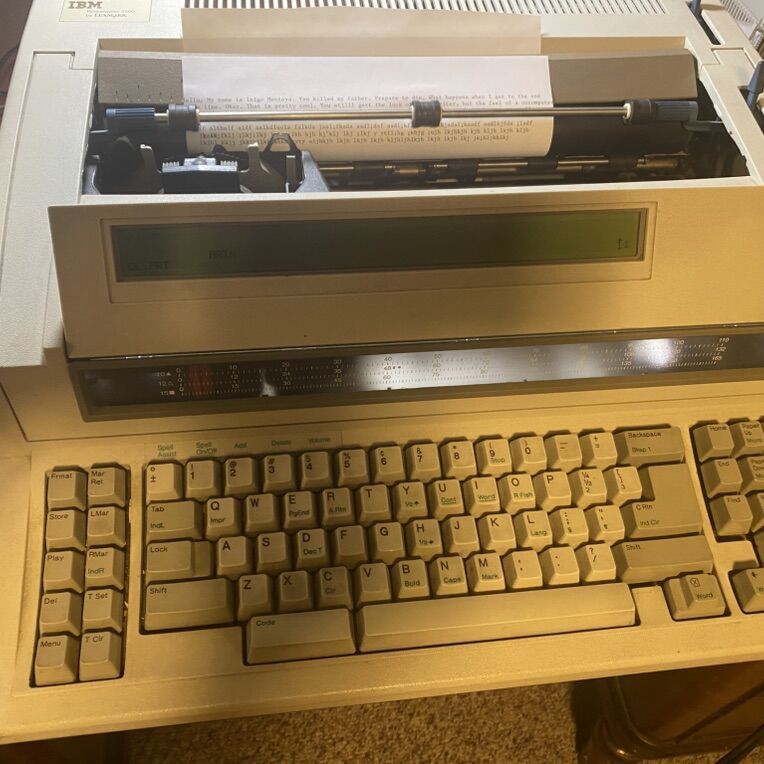 IBM/Lexmark Wheelwriter 2500 Typewriter