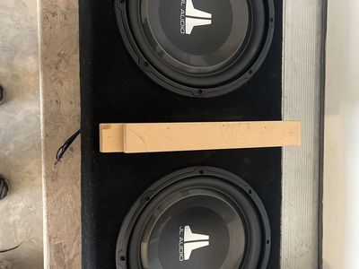 Jl Audio 12 Inch Subwoofers For A Car Or A Truck