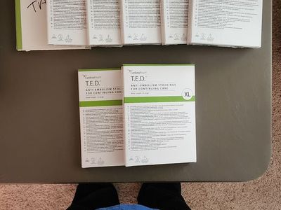 T. E. D. Anti-embolism Stockings XL Knee-High