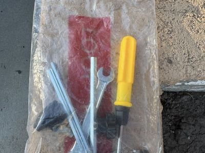 Assorted Hand Tools Set including Screwdriver, Wrench, Hex Keys, and Knobs For wheelchair