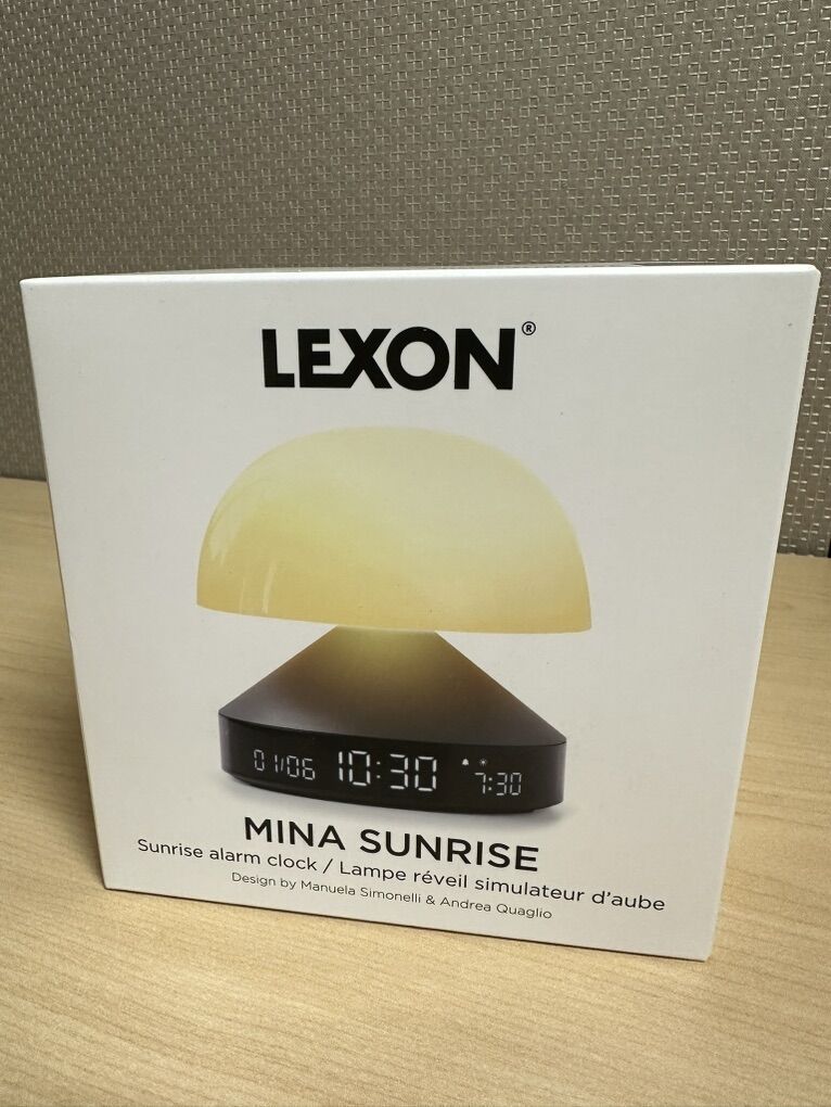 Lexon Mina Alarm Clock
