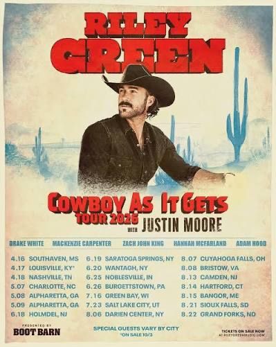ISO 1 ticket for Riley Green