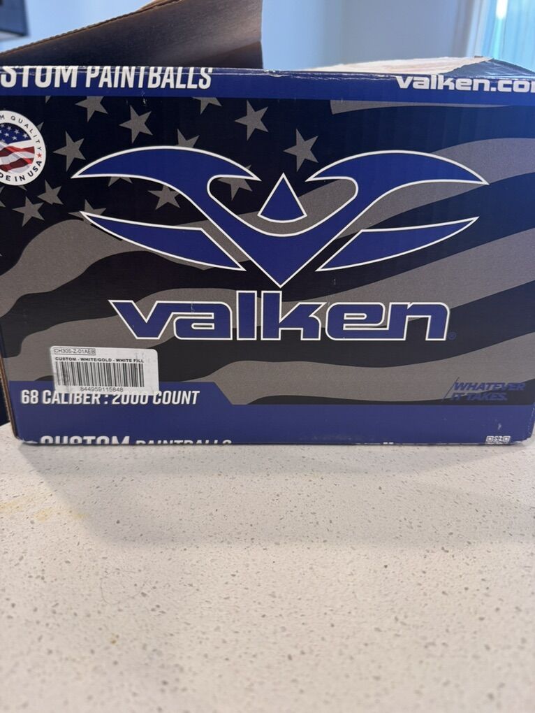 Valken 68 Caliber Paintballs