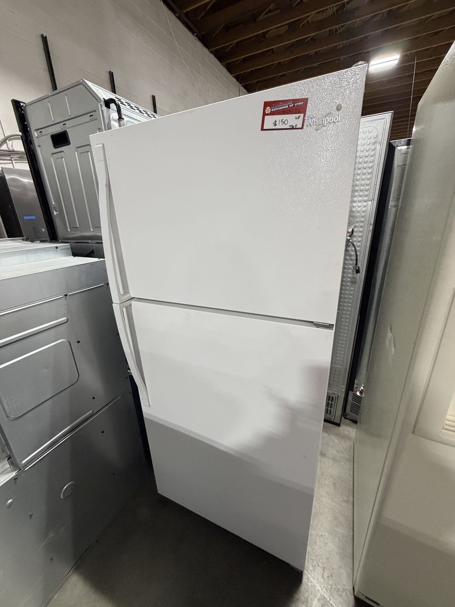 GOOD CONDITION WHIRLPOOL TOP BOTTOM FRIDGE