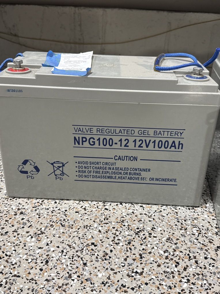 RV batteries 100AH