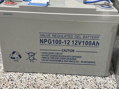 RV batteries 100AH