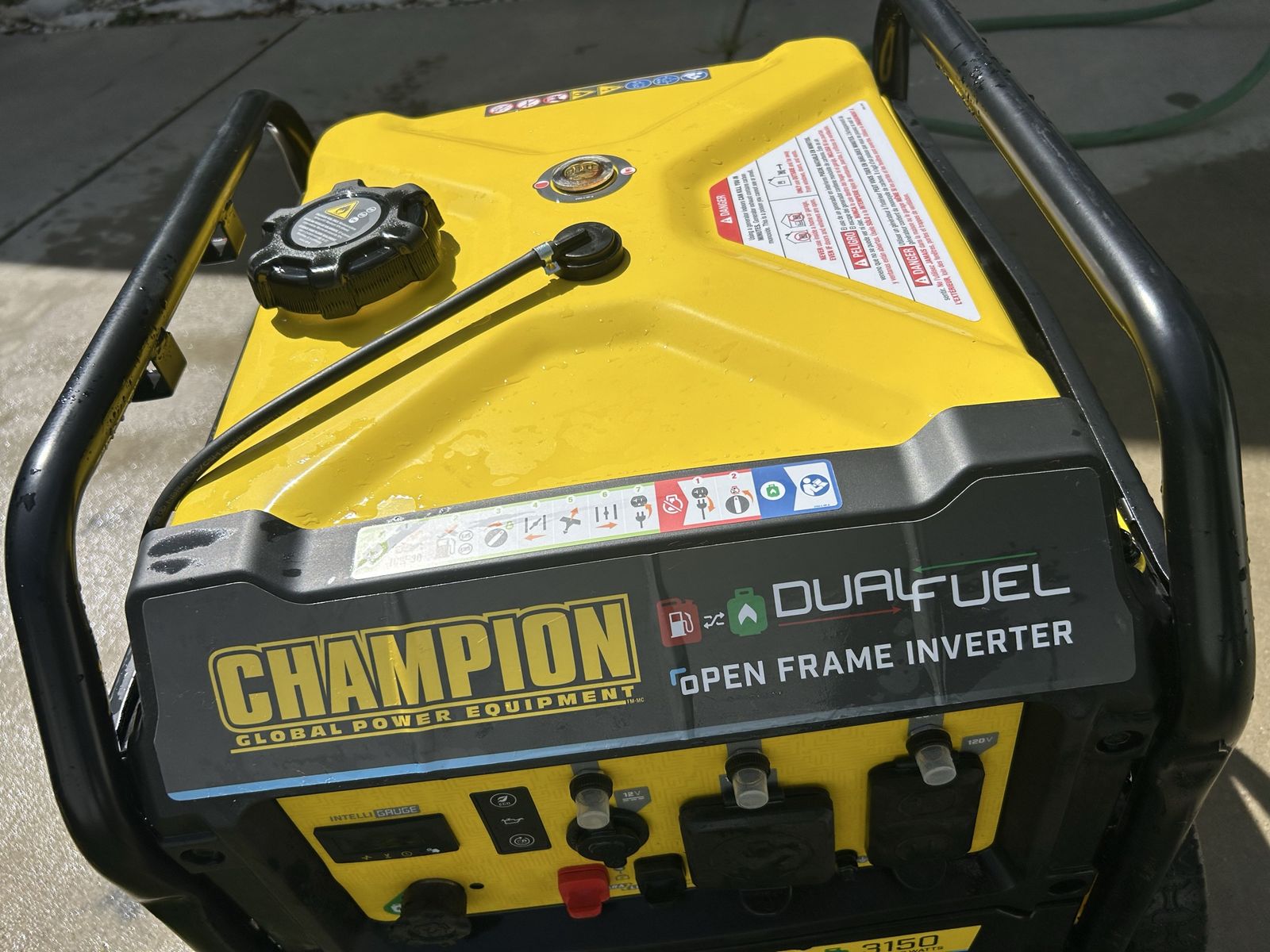 4250 Watt Dual Fuel Inverter Generator