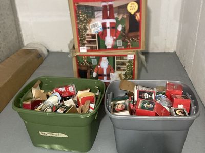 Hallmark Christmas Ornament Lot - Vintage & New in Box - Light & Motion, Collectibles , Dancing Santa